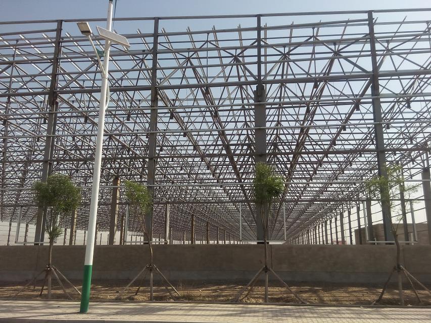 门头沟汽车工业厂房网架